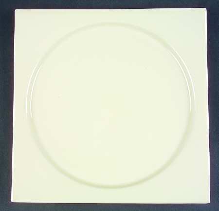 Color Spirit Vanille Square Dinner Plate