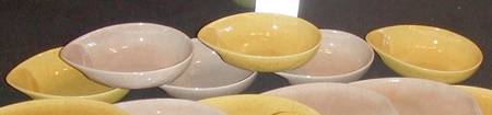 Bantu Yellow (Gold) Fruit/Dessert (Sauce) Bowl by Denwar