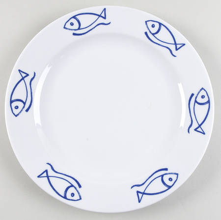 Bistro Fish 12" Chop Plate (Round Platter)