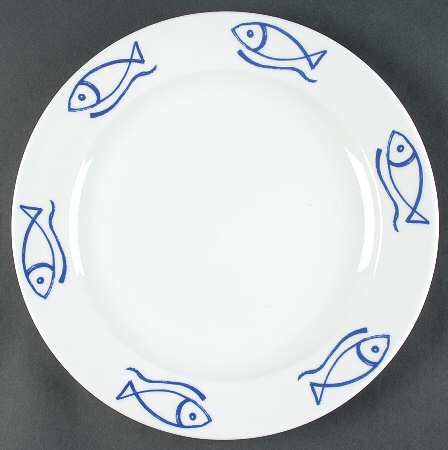 Bistro Fish Service Plate (Charger)