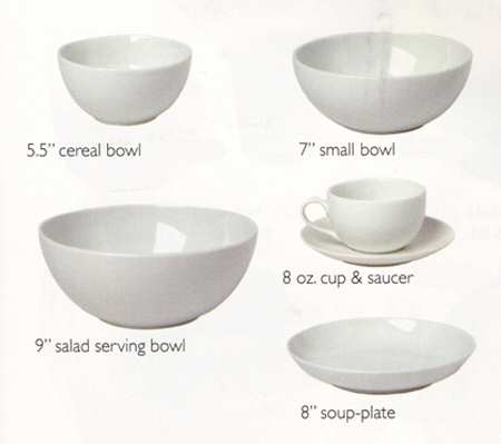 Oslo Coupe Cereal Bowl by Danica