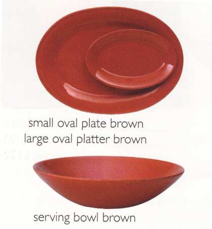 Patina Color Groups Desert (Terra Cottas) 10" Oval Serving Platter