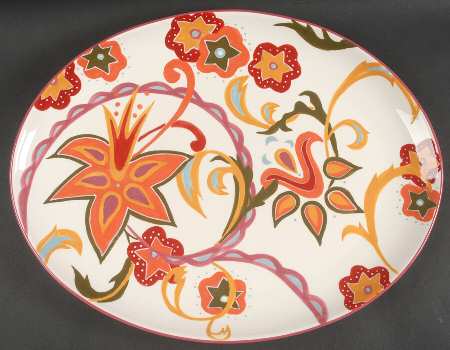 Passion 17" Oval Serving Platter