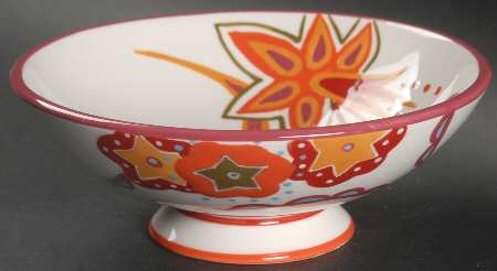 Passion Footed Soup Bowl