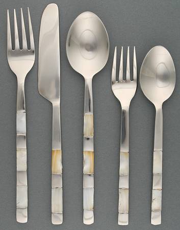 Exotic (5 Pc) Flatware Set by David Tutera