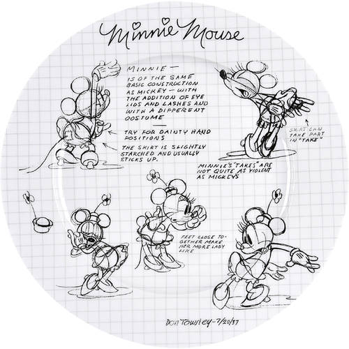 Sketch Book Dinner Plate