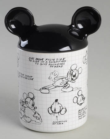 Sketch Book 6" Storage Jar & Lid