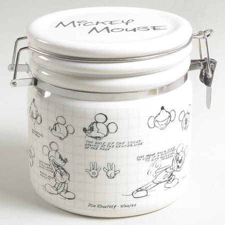 Sketch Book Small Canister with Hinged Lid
