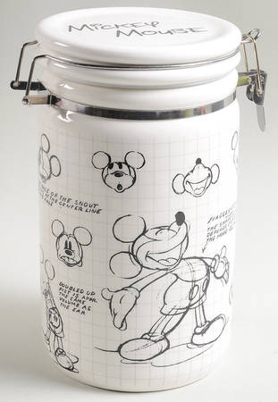 Sketch Book Large Canister with Hinged Lid