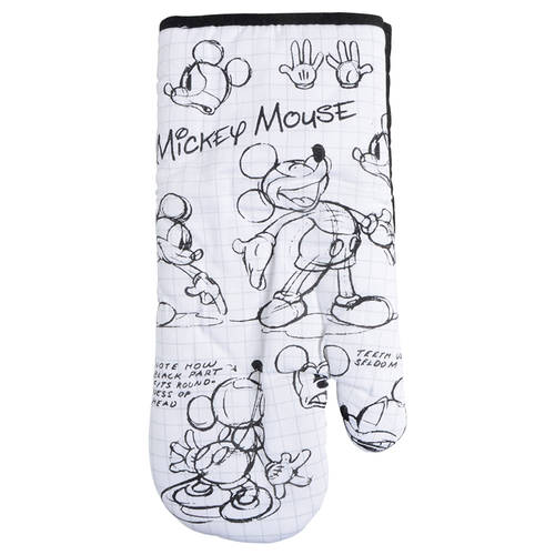 Sketch Book Cloth Oven Mitt
