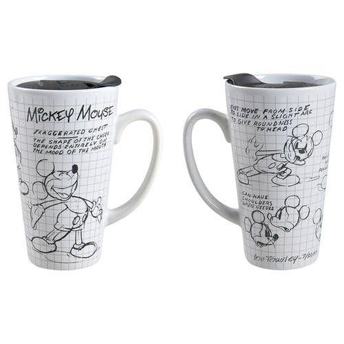 Sketch Book Travel Mug & Plastic Lid