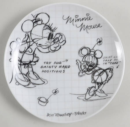 Sketch Book Appetizer Plate