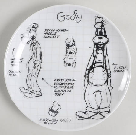 Sketch Book Appetizer Plate