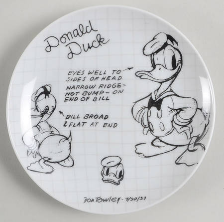 Sketch Book Appetizer Plate