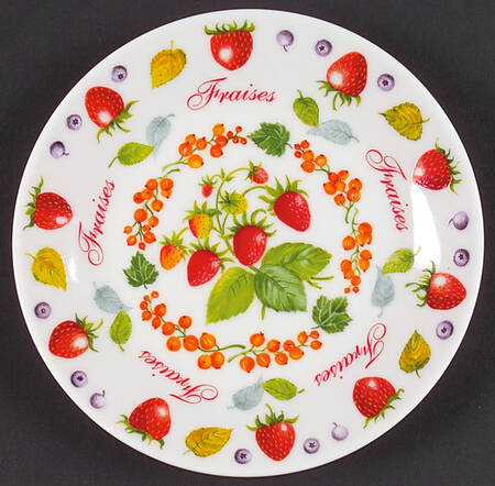 Ronde des Fruits Canape Plate