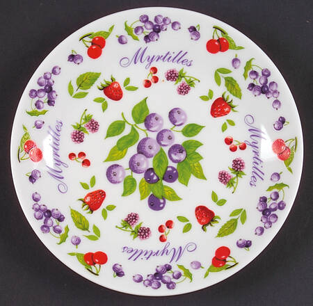 Ronde des Fruits Canape Plate