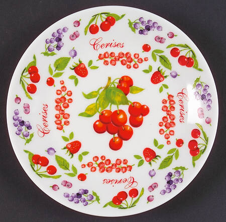 Ronde des Fruits Canape Plate