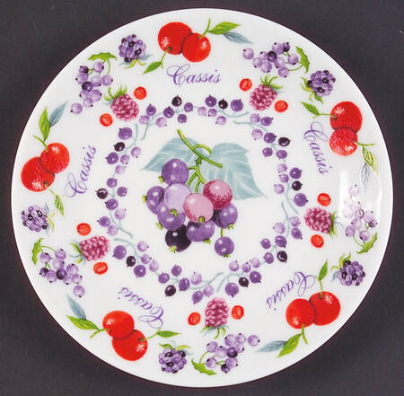 Ronde des Fruits Canape Plate