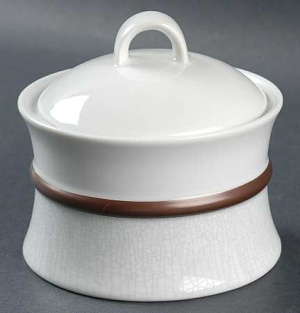 Mettalise Bronze Sugar Bowl & Lid