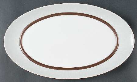 Mettalise Bronze 15" Oval Serving Platter