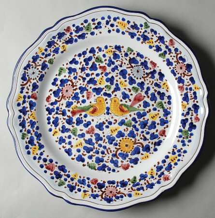 Arabesco 14" Chop Plate (Round Platter)