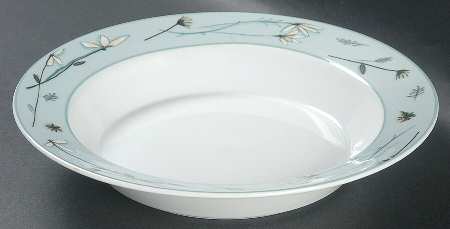 Wild Daisy Rim Soup Bowl