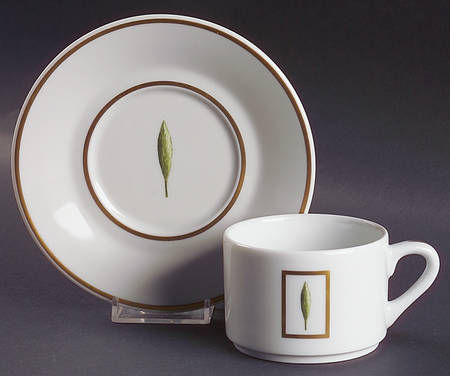Toscane Et Jardins de Florence (Restaurant) Flat Cup & Saucer Set