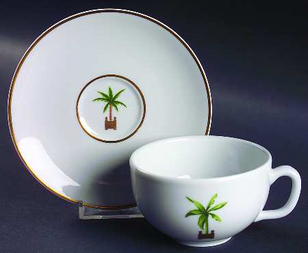 Maldives (Restaurant) Flat Cup & Saucer Set