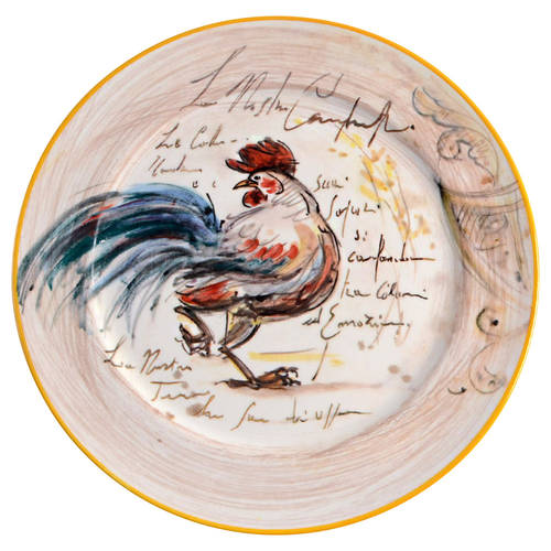 Rooster Script by Deruta (Italy)