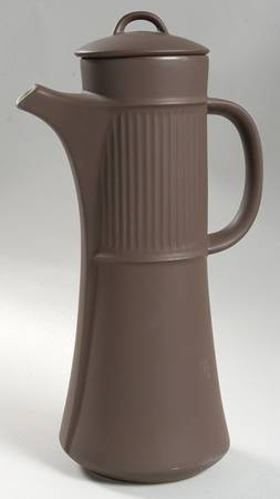 Flamestone Brown (Newer) Tea/Coffee Pot & Lid