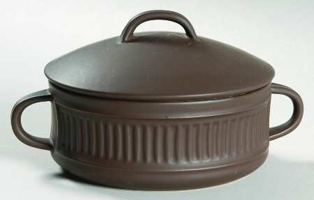 Flamestone Brown (Newer) Individual Casserole & Lid