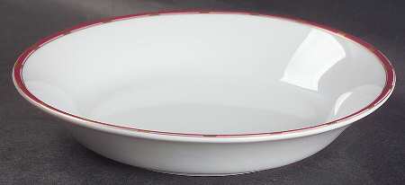 Zenith Red Soup/Cereal Bowl