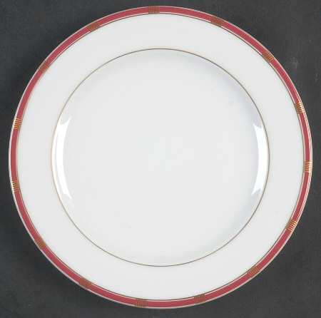 Zenith Red Bread & Butter Plate
