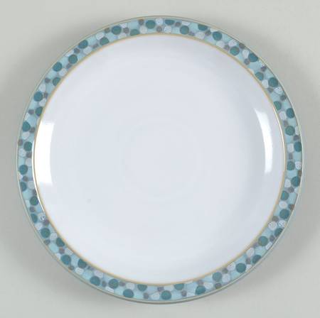 Azure Shell Salad/Dessert Plate