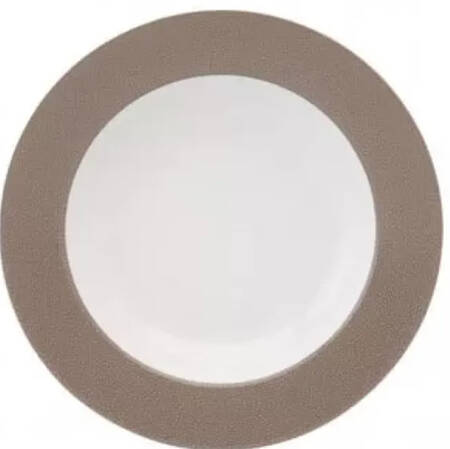 Seychelles Taupe Rim Soup Bowl