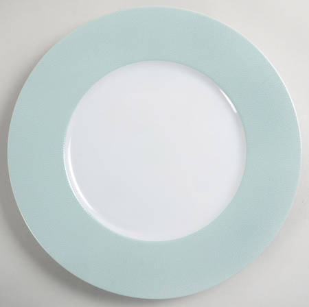 Seychelles Celadon Service Plate (Charger) by Philippe Deshoulieres