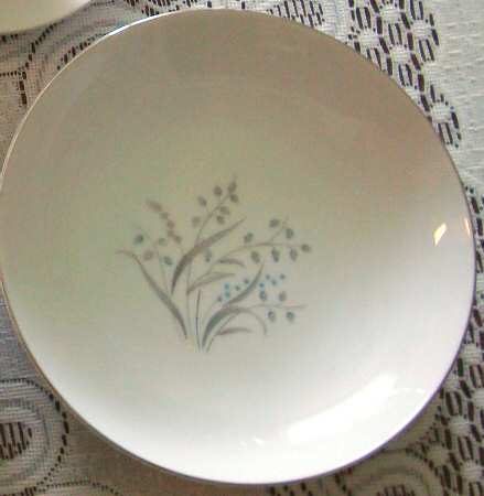 Silver Rhapsody Salad Plate