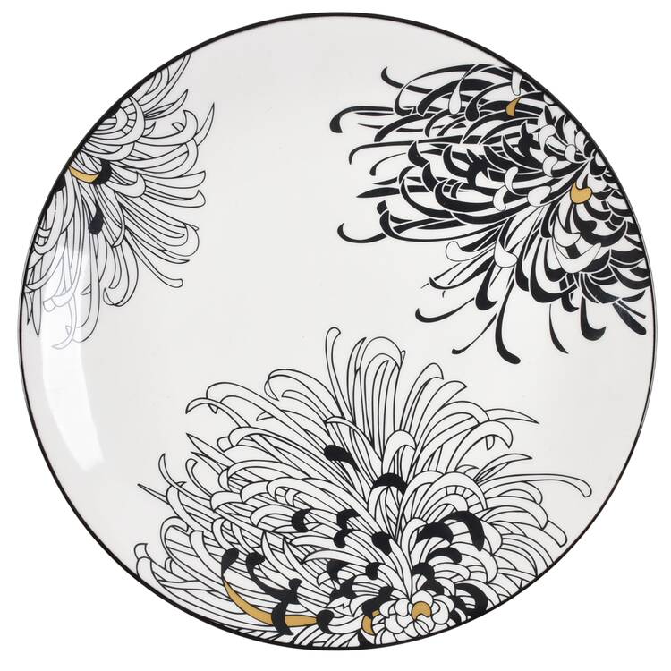Chrysanthemum 14" Chop Plate (Round Platter)