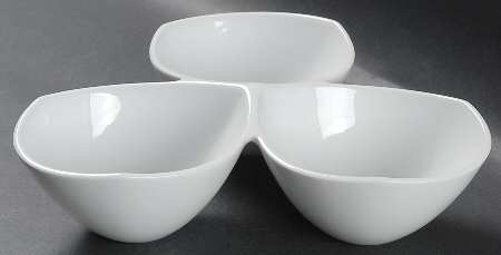 Classic Fjord 3 Section Condiment Dish
