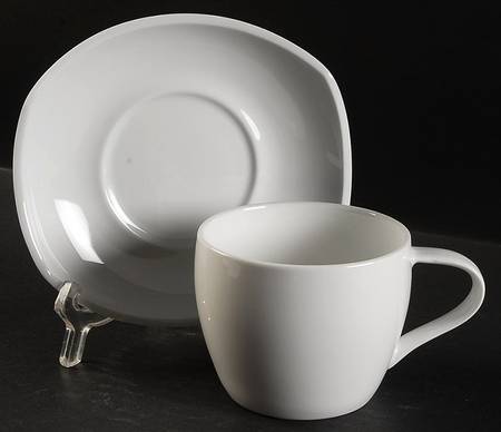 Classic Fjord Flat Cup & Saucer Set