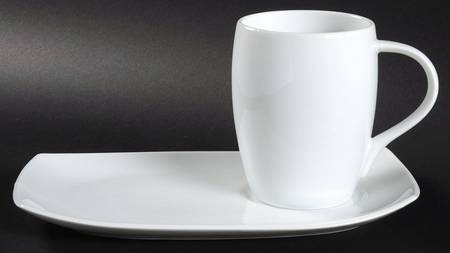 Classic Fjord Snack Plate and Mug Set