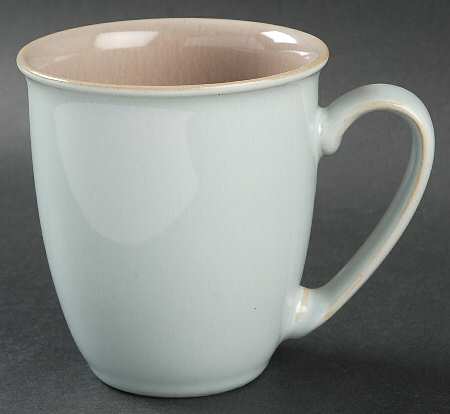 Duets Taupe and Blue Mug