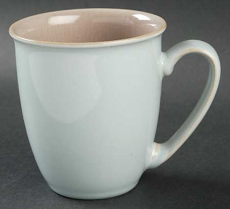 Duets Taupe and Blue Mug