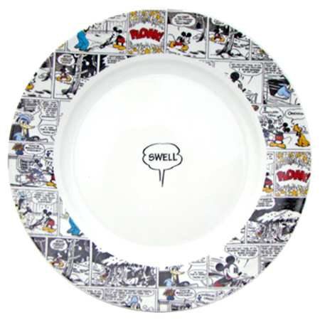 Comic Book Dinner Plate