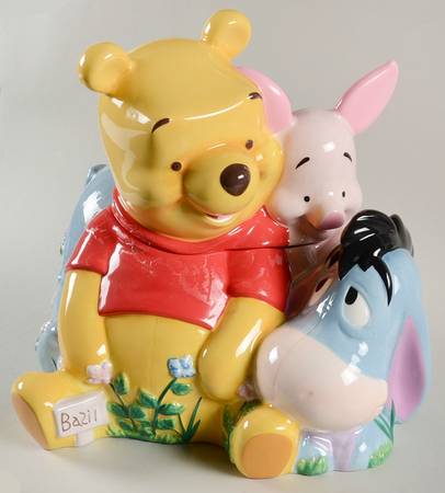 Cookie Jars Figural Cookie Jar & Lid