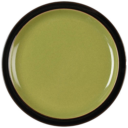 Duets Black and Green Salad/Dessert Plate