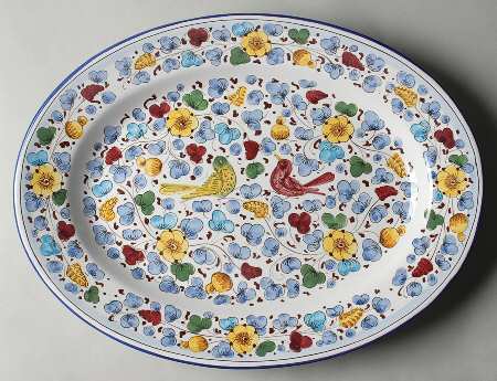 Arabesco Classico 16" Oval Serving Platter