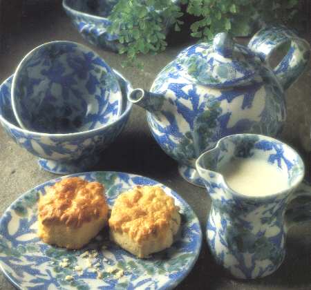 Delphinium by Dart Pottery