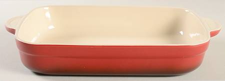 Dine Cherry 10" Rectangular Baker