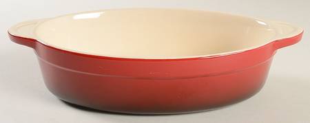 Dine Cherry 10" Oval Baker